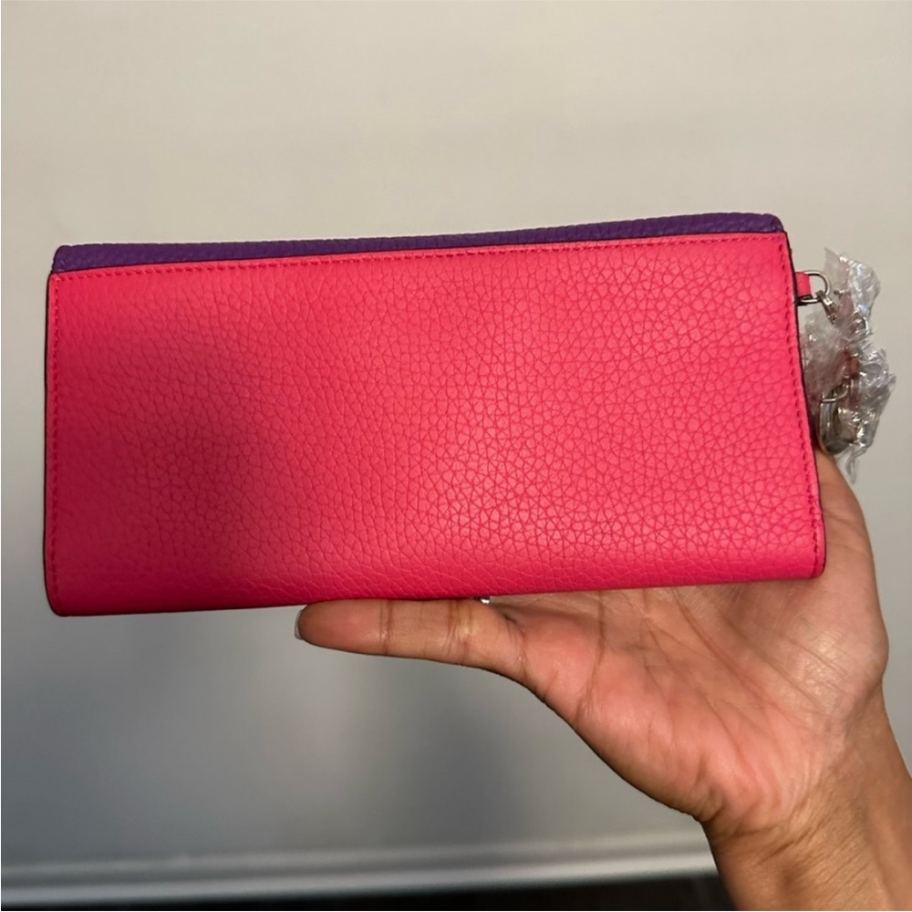 Dior Purple and Pink Women's Wallet - Picture 5 of 10